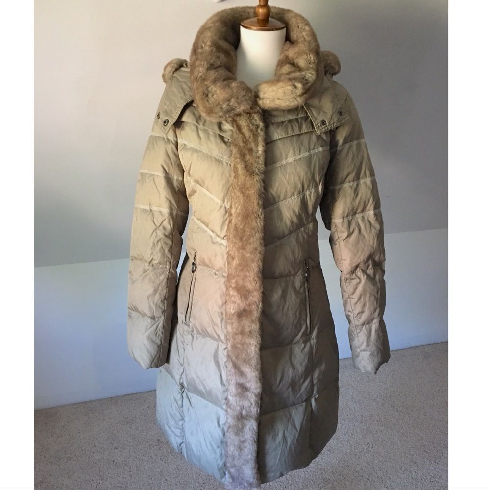 Down/Feather Puffer Winter Jacket